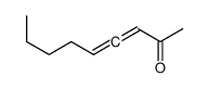 3,4-Nonadien-2-one (9CI) structure