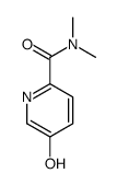 5-hydroxy-N,N-dimethylpyridine-2-carboxamide Structure