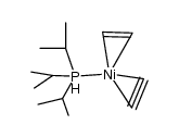 mono(triisopropylphosphane)(ethene)(ethyne)nickel(0) Structure