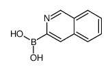 异喹啉-3-基硼酸结构式