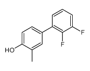 4-(2,3-difluorophenyl)-2-methylphenol结构式