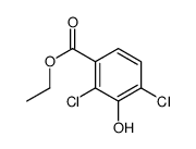 ethyl 2,4-dichloro-3-hydroxybenzoate结构式