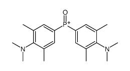 bis[4-(dimethylamino)-3,5-dimethylphenyl]-oxophosphanium结构式