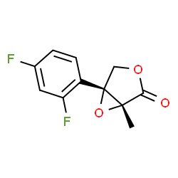 rac-cis-4-(2,4-Difluorophenyl)-3-Methyl-2(5H)-furanone 3,4-Epoxide picture