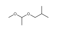 1-methoxy-1-isobutoxyethane结构式