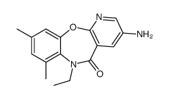 3-amino-6-ethyl-7,9-dimethylpyrido[2,3-b][1,5]benzoxazepin-5-one Structure