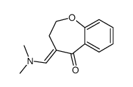 (E)-4-((dimethylamino)methylene)-3,4-dihydrobenzo[b]oxepin-5(2H)-one Structure
