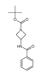 tert-butyl 3-benzamidoazetidine-1-carboxylate结构式