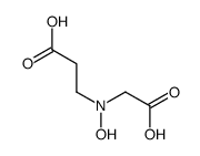 beta-Alanine, N-(carboxymethyl)-N-hydroxy- (9CI) structure