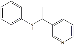 (N-phenyl)-1-(pyridin-3-yl)ethanamine structure