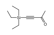 4-triethylsilylbut-3-yn-2-one Structure