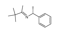 (R)-α-methyl-N-(1,2,2-trimethylpropylidene)benzenemethanamine Structure