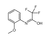 Acetamide, 2,2,2-trifluoro-N-(2-Methoxyphenyl)-结构式