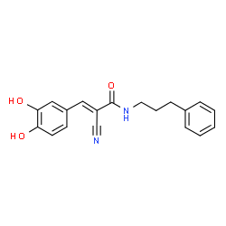 Tyrphostin B-46 structure