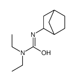 3-(3-bicyclo[2.2.1]heptanyl)-1,1-diethylurea结构式