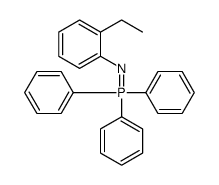 (2-ethylphenyl)imino-triphenyl-λ5-phosphane Structure