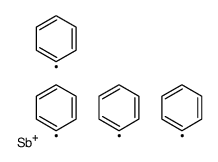 tetraphenylstibanium Structure