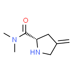 2-Pyrrolidinecarboxamide,N,N-dimethyl-4-methylene-,(S)-(9CI) picture