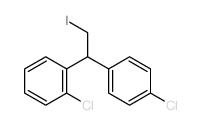 Benzene,1-chloro-2-[1-(4-chlorophenyl)-2-iodoethyl]-结构式