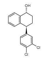 (1R,4S)-4-(3,4-dichloro-phenyl)-1,2,3,4-tetrahydro-naphthalen-1-ol Structure