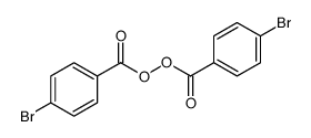 (4-bromobenzoyl) 4-bromobenzenecarboperoxoate structure