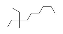 3-ethyl-3-methylnonane Structure