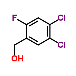 (4,5-Dichloro-2-fluorophenyl)methanol结构式