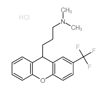 N,N-dimethyl-3-(2-(trifluoromethyl)-9H-xanthen-9-yl)-1-propanamine picture