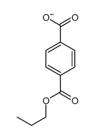 4-propoxycarbonylbenzoate Structure