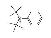di-tert-butylphenylsilane Structure