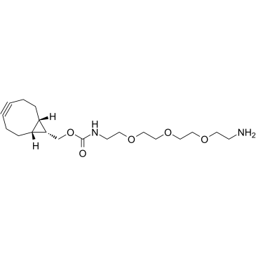 endo-BCN-PEG3-NH2 Structure