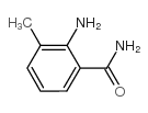 2-氨基-3-甲基苯甲酰胺结构式