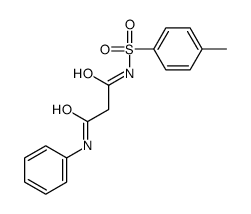 N'-(4-methylphenyl)sulfonyl-N-phenylpropanediamide结构式