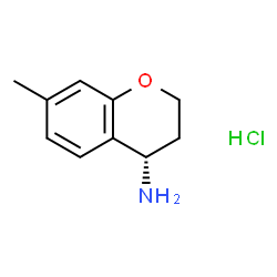 (S)-7-Methylchroman-4-amine hydrochloride Structure