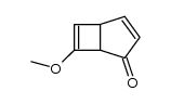 Bicyclo[3.2.0]hepta-3,6-dien-2-one, 7-methoxy- (6CI,7CI,8CI,9CI) structure