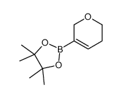 2-(5,6-二氢-2H-吡喃-3-基)-4,4,5,5-四甲基-1,3,2-二氧杂硼烷结构式