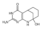 5-Amino-9-hydroxy-4,6,8-triaza-tricyclo[7.3.1.02,7]trideca-2(7),5-dien-3-one Structure