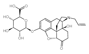 Naloxone 3-b-D-Glucuronide structure