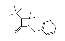 1-benzyl-3-tert-butyl-4,4-dimethylazetidin-2-one Structure