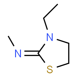 Methanamine, N-(3-ethyl-2-thiazolidinylidene)- (9CI) Structure