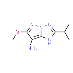 1H-Pyrazolo[1,5-b][1,2,4]triazol-7-amine,6-ethoxy-2-(1-methylethyl)-(9CI)结构式