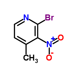 2-Bromo-3-nitro-4-picoline structure