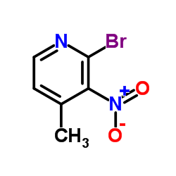 2-Bromo-3-nitro-4-picoline Structure