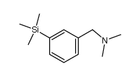 (3-Trimethylsilyl-benzyl)-dimethylamin Structure