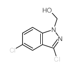 1H-Indazole-1-methanol,3,5-dichloro- structure