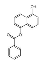 5-HYDROXYNAPHTHALEN-1-YL BENZOATE结构式