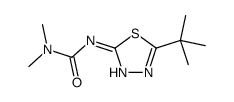 3-(5-tert-butyl-1,3,4-thiadiazol-2-yl)-1,1-dimethylurea结构式