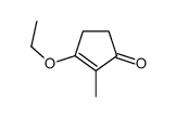 3-ETHOXY-2-METHYL-2-CYCLOPENTEN-1-ONE structure