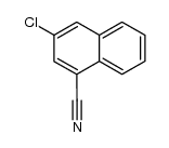 3-Chlor-1-naphthonitril Structure