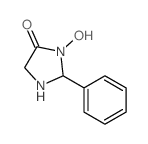 4-Imidazolidinone,3-hydroxy-2-phenyl-结构式